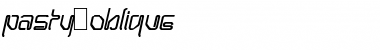 Download Pasty Oblique Font Title Preview