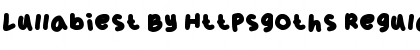 Download Lullabiest By Httpsgoths Regular Font Title Preview
