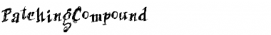 Download PatchingCompound Regular Font Title Preview