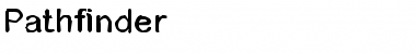 Download Pathfinder Bold Font Title Preview