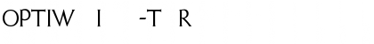 Download OPTIWeissInitials-Two Regular Font Title Preview