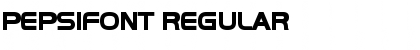 Download PepsiFont Regular Font Title Preview