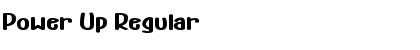Download Power Up Regular Font Title Preview