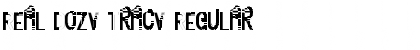 Download Real Dozy Tracy Regular Font Title Preview