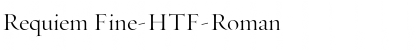 Download Requiem Fine-HTF-Roman Font