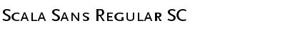 Download Scala Sans Regular SC Font