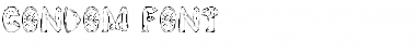Download CONDOM FONT Regular Font Title Preview
