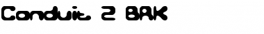 Download Conduit 2 BRK Regular Font Title Preview