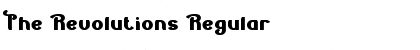 Download The Revolutions Regular Font