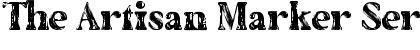 Download The Artisan Marker Serif Regular Font