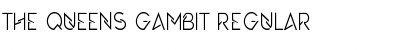 Download The Queens Gambit Regular Font Title Preview