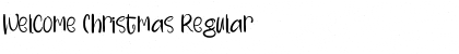 Download Welcome Christmas Regular Font Title Preview