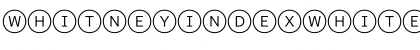 Download WhitneyIndexWhite RoundLt1 Font Title Preview