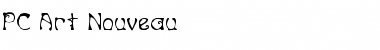 Download PC Art Nouveau Regular Font Title Preview