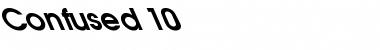Download Confused 10 Regular Font Title Preview