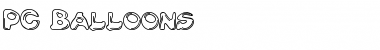 Download PC Balloons Regular Font Title Preview