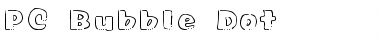 Download PC Bubble Dot Regular Font Title Preview