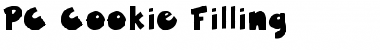 Download PC Cookie Filling Regular Font Title Preview