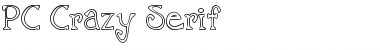 Download PC Crazy Serif Regular Font Title Preview