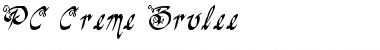 Download PC Creme Brulee Regular Font Title Preview