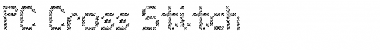 Download PC Cross Stitch Regular Font Title Preview