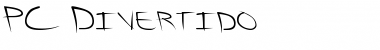 Download PC Divertido Regular Font Title Preview