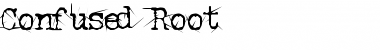 Download Confused Root Regular Font Title Preview