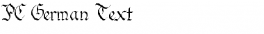 Download PC German Text Regular Font Title Preview