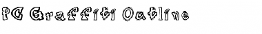 Download PC Graffiti Outline Regular Font Title Preview