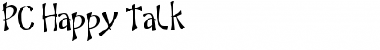 Download PC Happy Talk Regular Font Title Preview