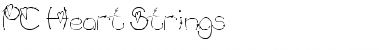 Download PC Heart Strings Regular Font Title Preview