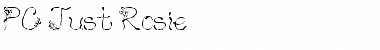 Download PC Just Rosie Regular Font Title Preview