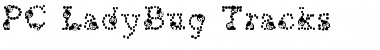 Download PC LadyBug Tracks Regular Font Title Preview