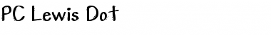 Download PC Lewis Dot Regular Font Title Preview