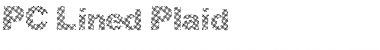 Download PC Lined Plaid Regular Font Title Preview