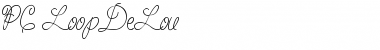 Download PC LoopDeLou Regular Font Title Preview