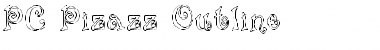 Download PC Pizazz Outline Regular Font Title Preview