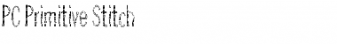 Download PC Primitive Stitch Regular Font Title Preview