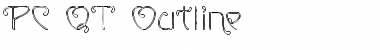 Download PC QT Outline Regular Font Title Preview