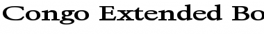 Download Congo Extended Bold Font Title Preview
