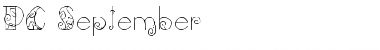 Download PC September Regular Font Title Preview