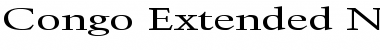 Download Congo Extended Normal Font Title Preview