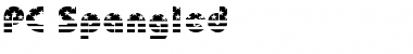 Download PC Spangled Regular Font Title Preview