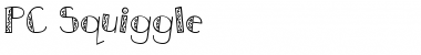 Download PC Squiggle Regular Font Title Preview