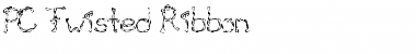 Download PC Twisted Ribbon Regular Font Title Preview