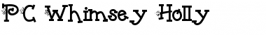Download PC Whimsey Holly Regular Font Title Preview