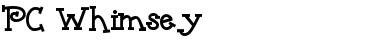 Download PC Whimsey Regular Font Title Preview