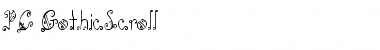Download PC-GothicScroll Regular Font Title Preview
