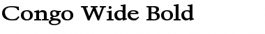 Download Congo Wide Bold Font Title Preview