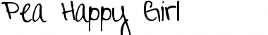 Download Pea Happy Girl Regular Font Title Preview